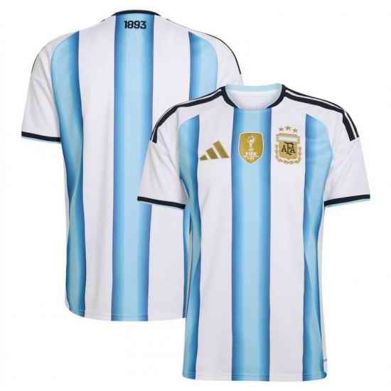Men adidas White Argentina National Team FIFA x World Cup 2026 Home Replica Jersey